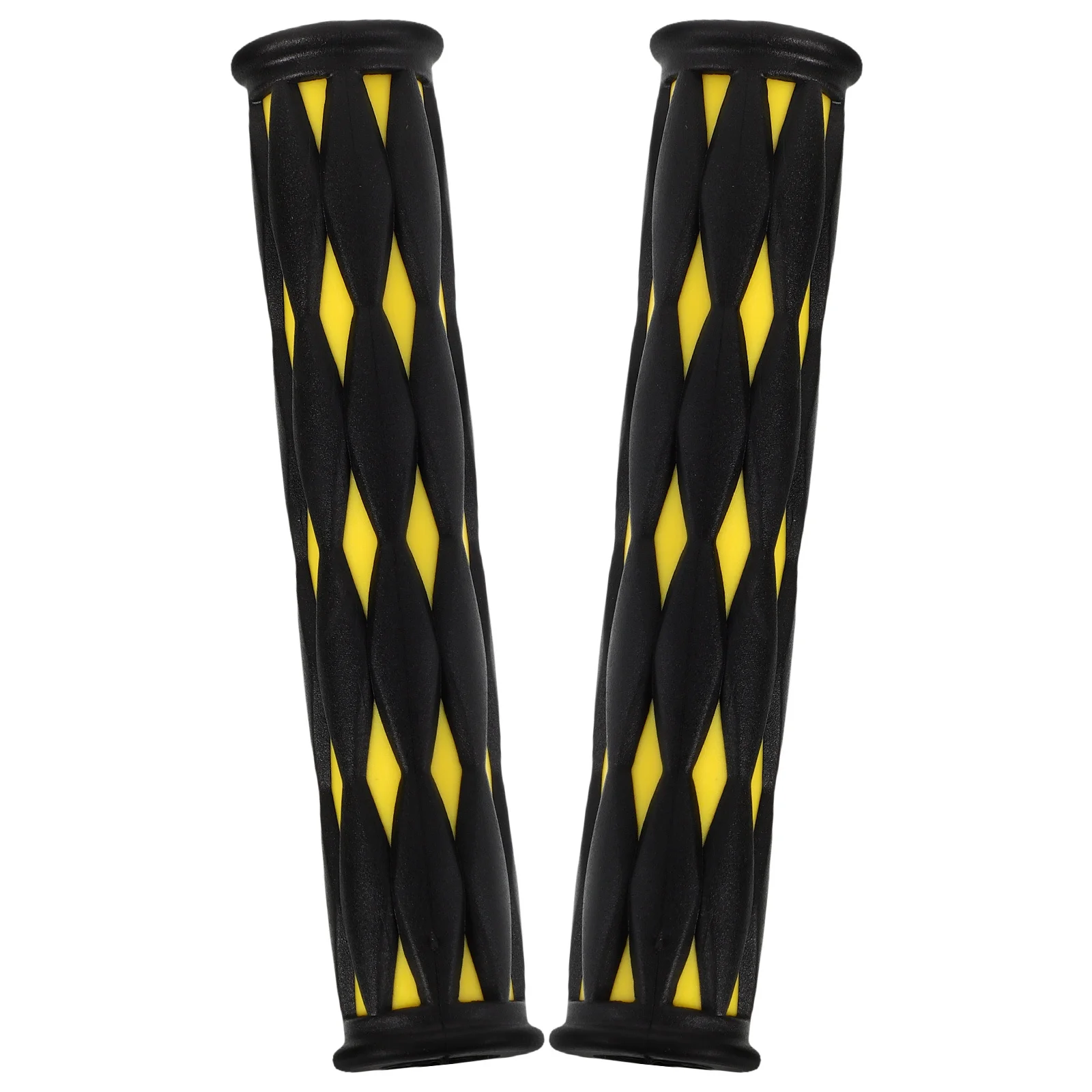 

1Pair Universal Motorcycle Grip Covers Anti-Slip Rubber Handlebar Comfortable Ride Electric Scooter Motorbike Handlebar