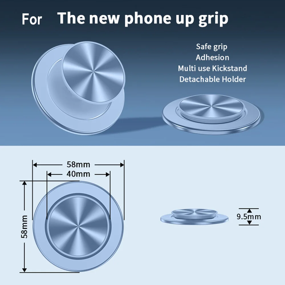 Universal  Compatible with Magsafe Stand Cellphone Holder Socket Pocket for iPhone For MagSafe Cases Phone