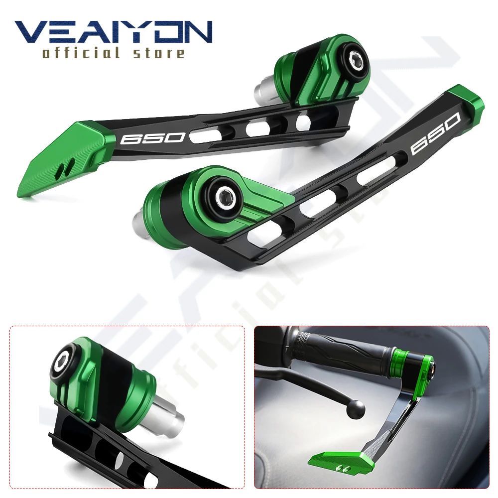 

Аксессуары для мотоциклов для ninja 650 ninja 650-2023 2024 2025 круглый год, защита руля тормоза сцепления, универсальный защитный чехол