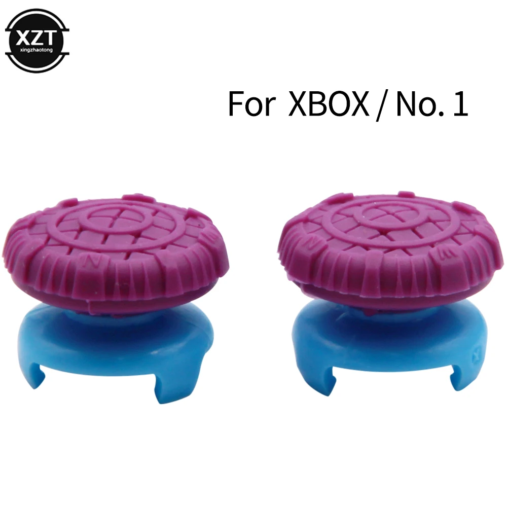 Tampa do joystick competitivo para xboxone silicone 3d levantou tampas para xbox joysticks cogumelo cabeça thumbstick capa