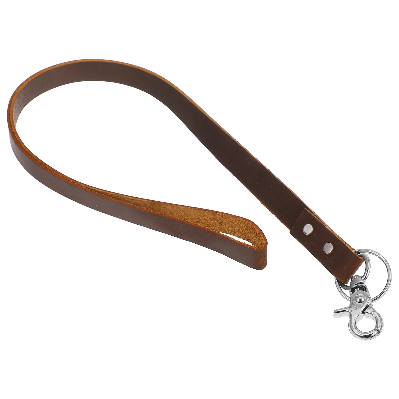 

ID Badge Lanyard Mobile Phone Bulk Lanyards Documents Keys Brown Flat Hanging Ropes Staff Lightweight Comfortable Secure