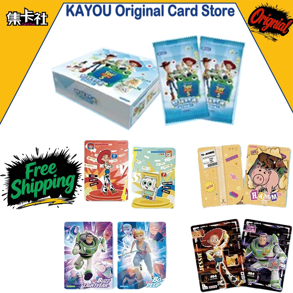 

Genuine Card.Fun Toy Story 5 Cards Lilypad Woody Buzz Lightyear Edition Anime Collectible Cards Exquisite Gifts Original Box