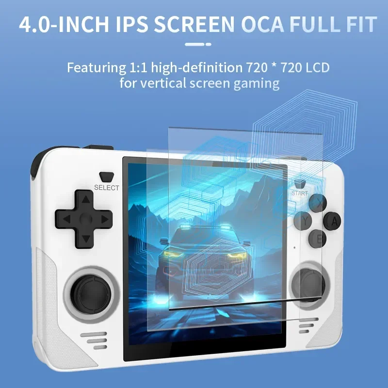 Imagem -02 - Powkiddy-retro Pocket Handheld Game Console Rgb30 720x720 Polegada Ips Tela Built-in Wifi Rk3566open Source Psp Presentes Infantis