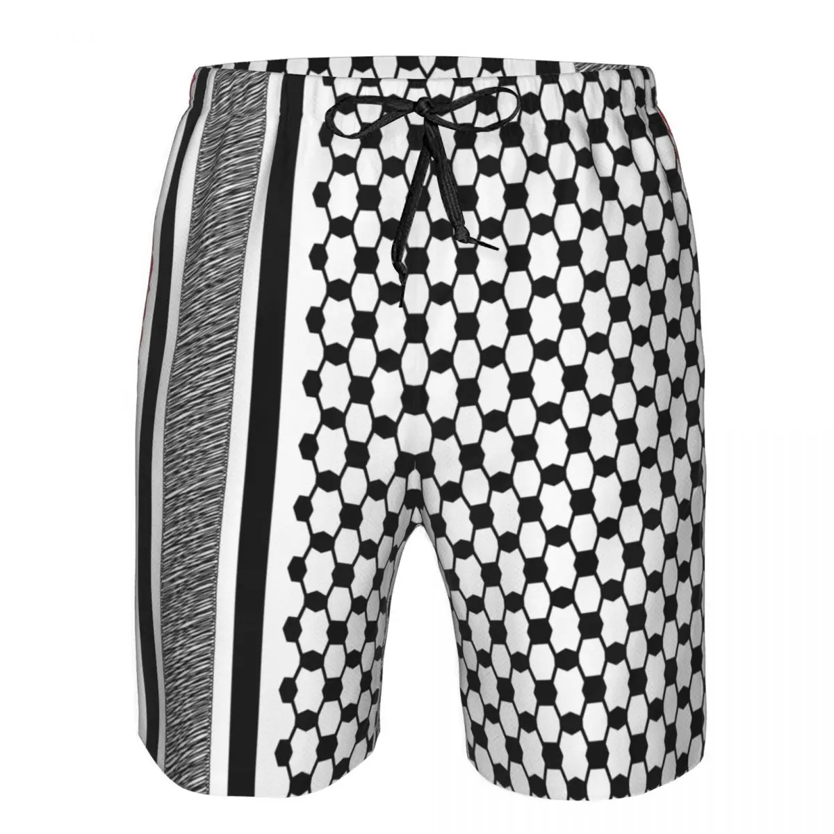 

Men Shorts Sports Athletic Running Sport Fitness Beach Basketball Jogging Man Loose Short Pants Palestine