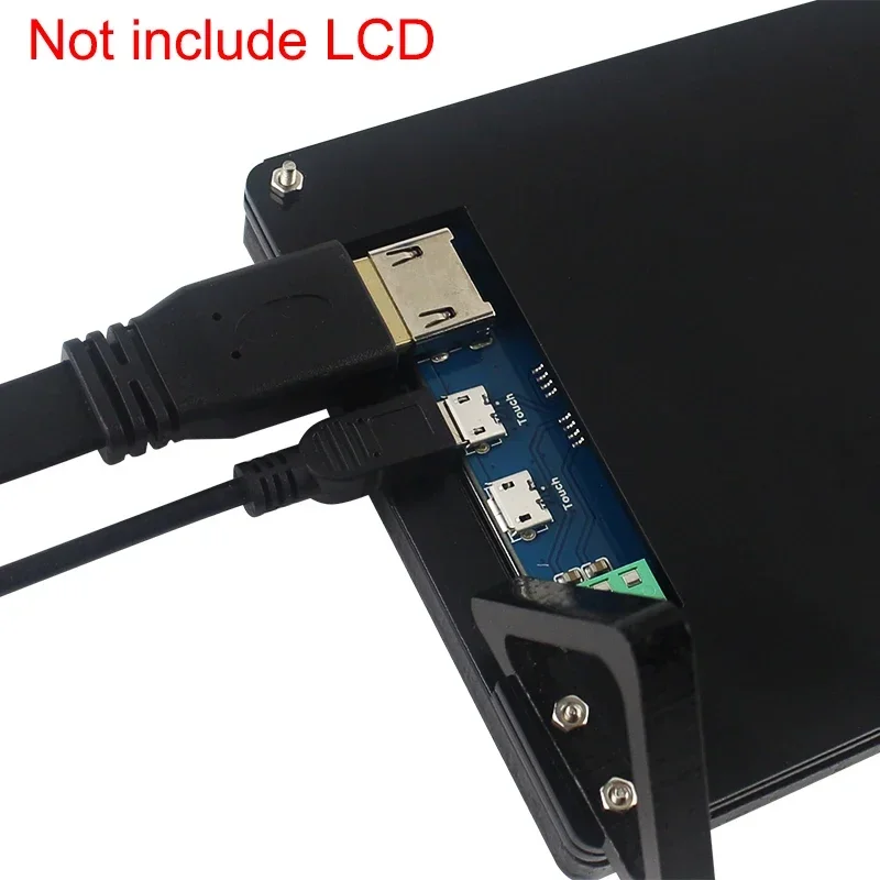 Suporte acrílico para tela framboesa pi 5 polegadas, suporte lcd (não para outro lcd)