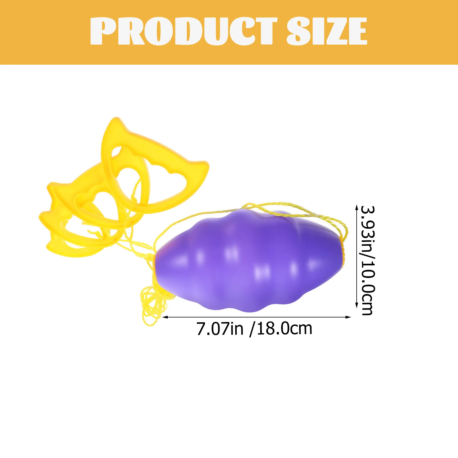 2Pcs Hand Ziehen Rally Bälle Doppel Kooperation Interaktive Bälle Outdoor Eltern Kind Ausübung Koordination Spiel