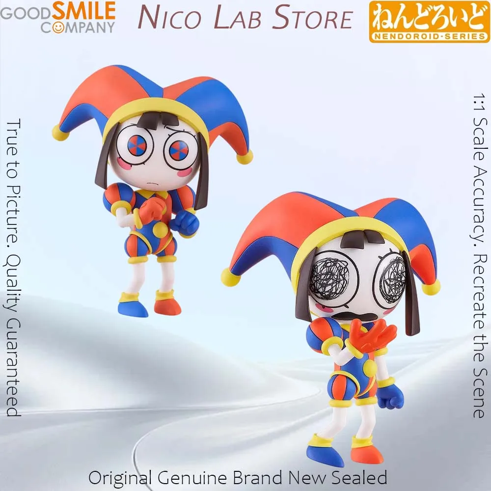 Original In Stock Good Smile Nendoroid Pomni Figure Anime The Amazing Digital Circus Model Toy