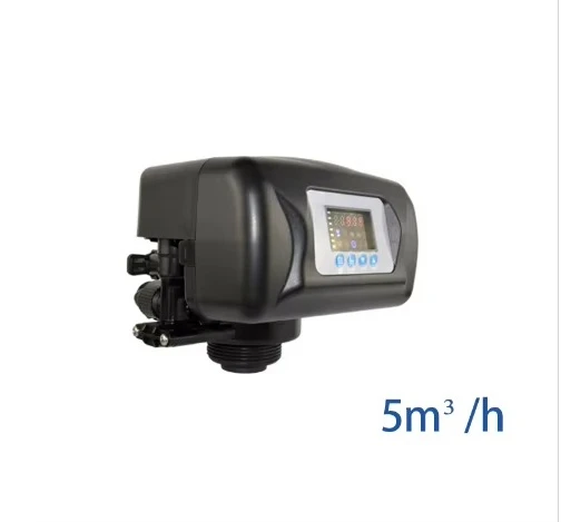 1'' F92A1 Ceramic Disk LED Automatic Water Softener Valve Time Type Control Valves Electric Power OEM Customizable 5