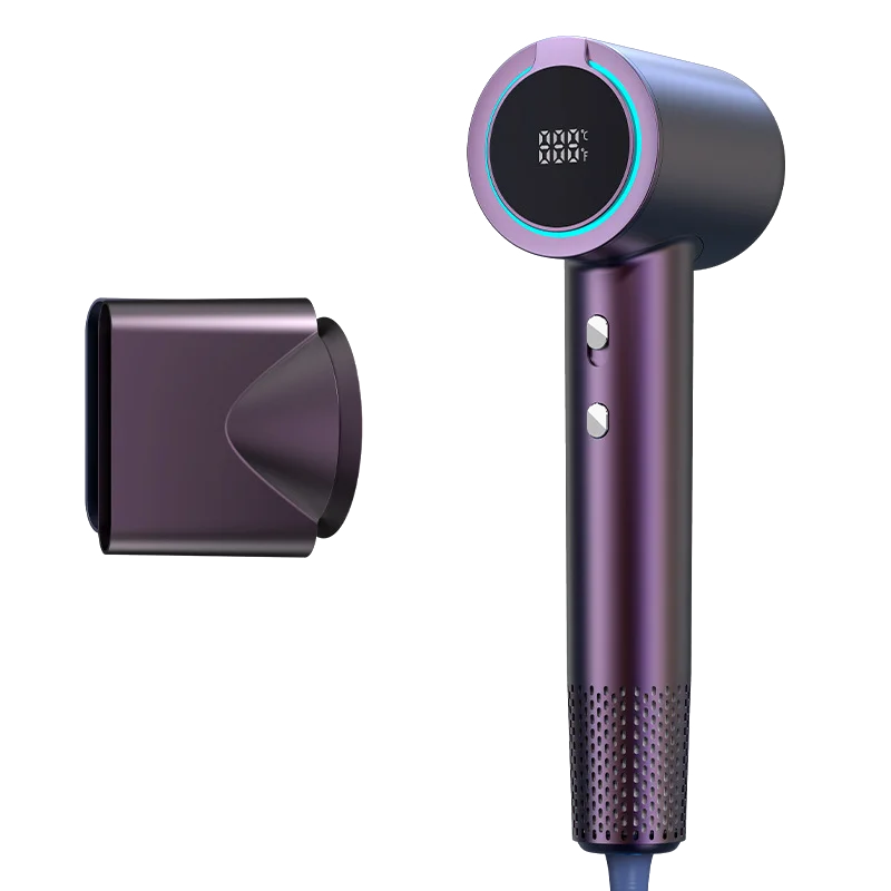 Hair Dryer 110000 RPM High-Speed Brushless Motor Negative Ionic Blow Dryer for Fast Drying, Low Noise Thermo-Control Hair Dryer