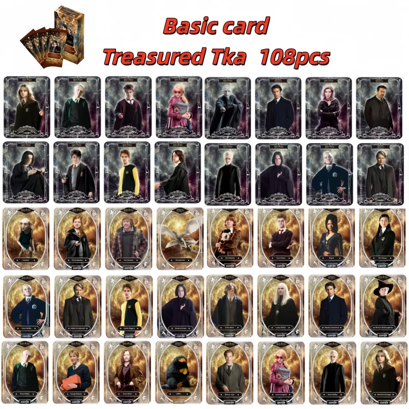 

2025KAKAWOW COSMOS Гарри Поттер Фантастические звери Официальная редкая последняя рамка Коллекционная карта персонажей Базовая карта Treasred Tka