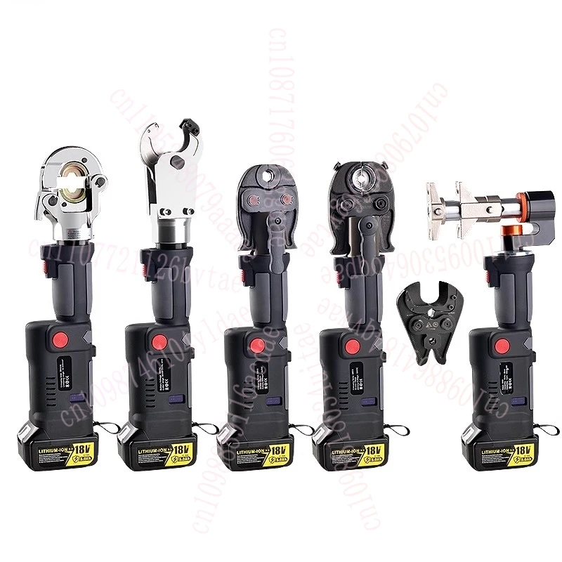 ES-300 充電式電動油圧プライヤー ES-400 ケーブル切断 銅アルミ端子圧着 ステンレス鋼管 ES-30C