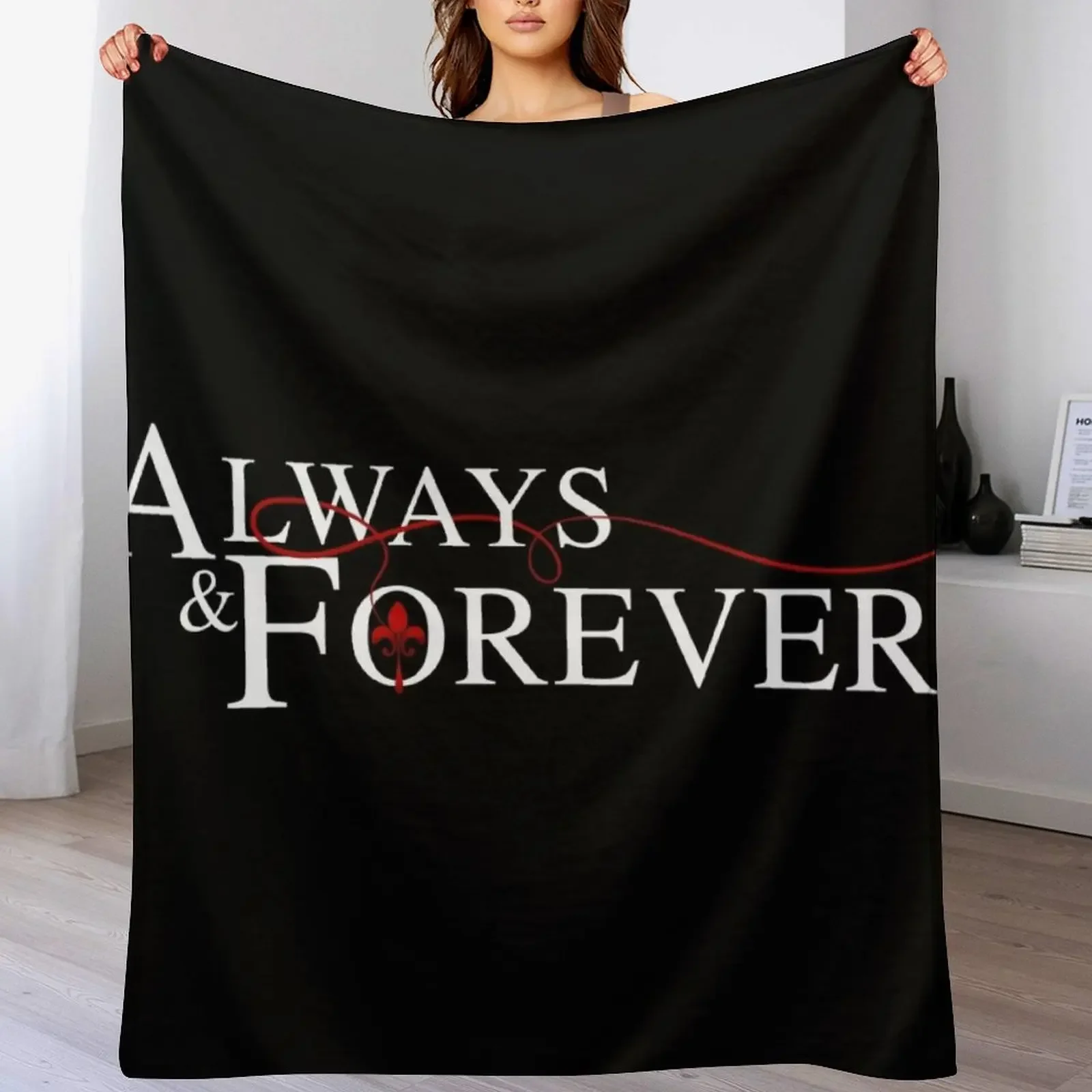 

Always and forever Throw Blanket Thin Luxury Throw Picnic Stuffeds Blankets