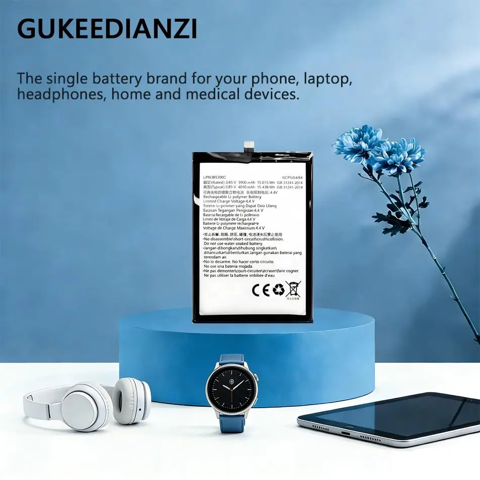 Mobile Phone Battery Good Low-Temperature Performance Environmentally Friendly LPN385390C 4010Mah For Hisense F30S HLTE217T