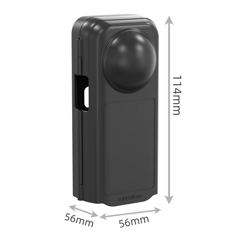 -RRKK SUNNYLIFE حافظة كاميرا ل Insta360 X4 حافظة عدسة شاشة واقية شحن عرض قطرة الغبار