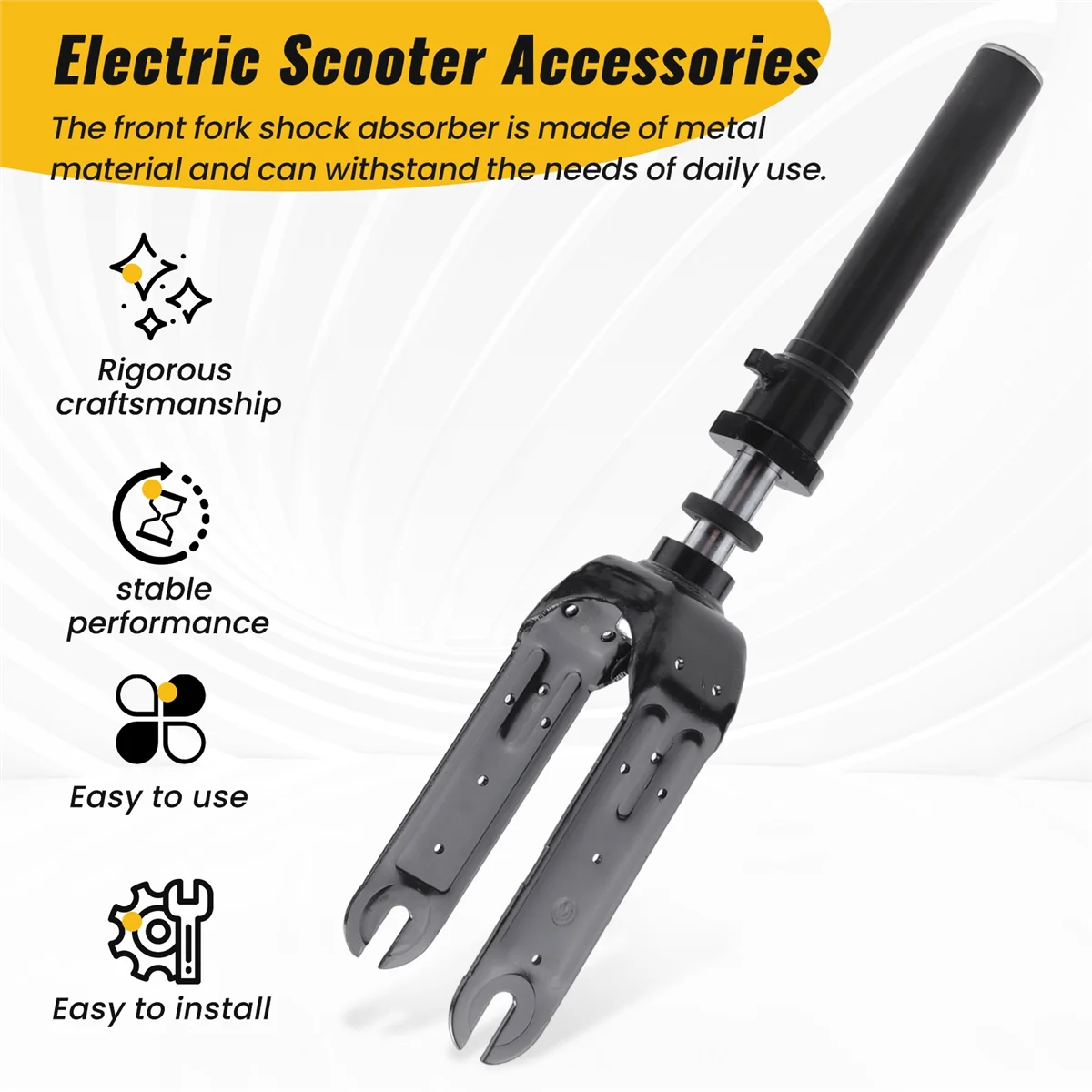 

2025+Front Fork for Max G2 Electric Scooter KickScooter Air Suspension Absorption Accessory