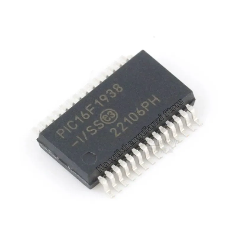 10PCS New PIC16F1938-I/SS SSOP28 Microcontroller IC chip