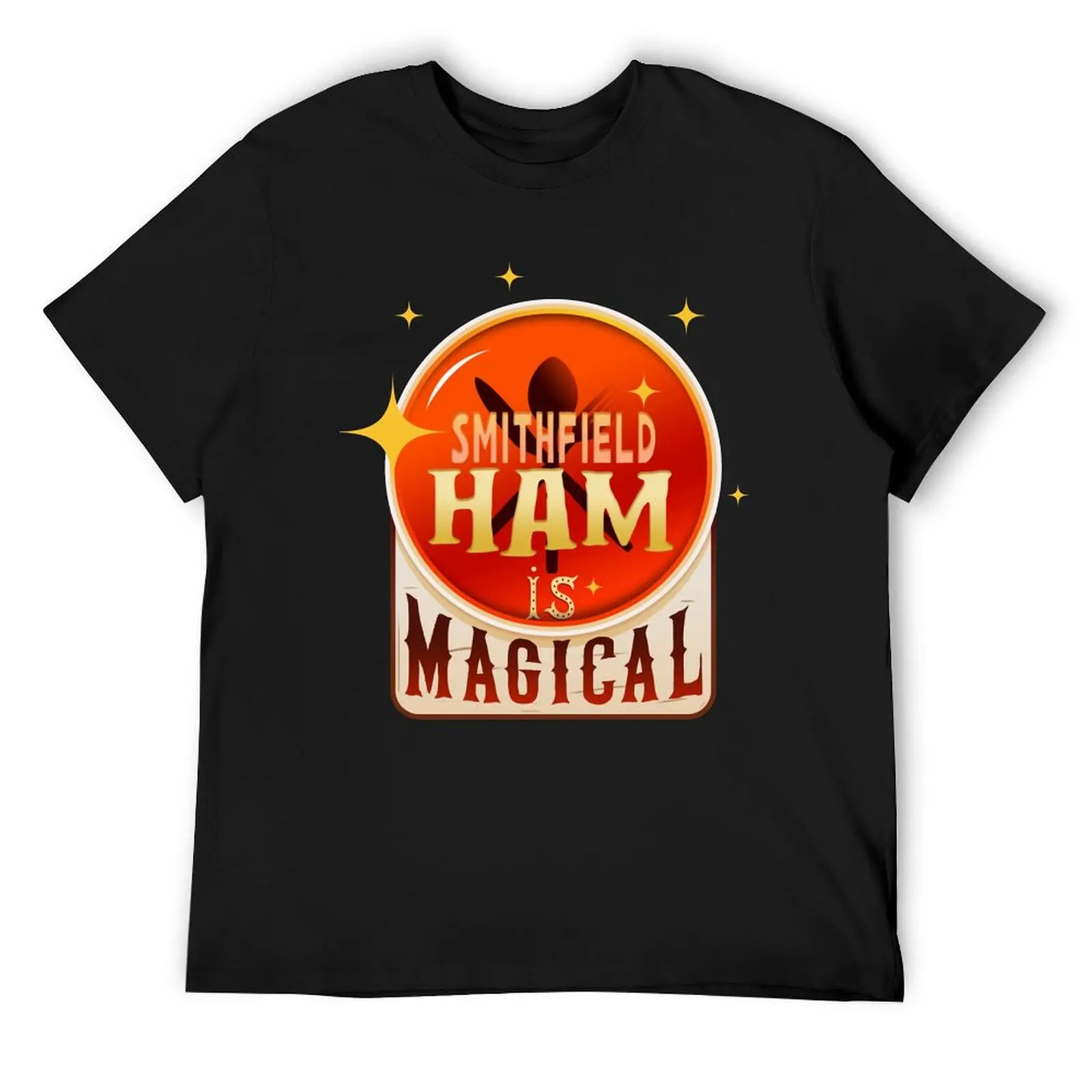 Smithfield Ham Is Magical T-Shirt anime sweat cute clothes compression shirt men