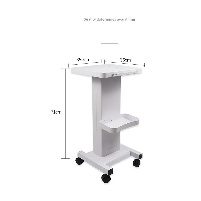 Portable Manicure Pedicure Chair Beauty Rolling Cart With Socket Nail Salon Trolley Multi-function Vertical Beauty Trolley