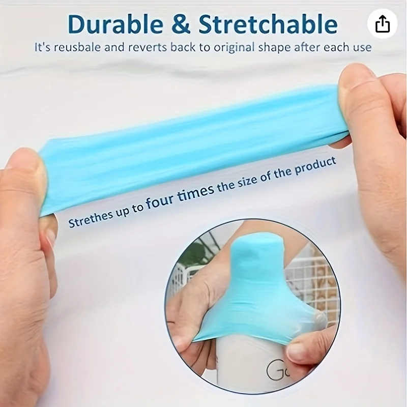 4 Stück Flaschenhüllen aus Silikon in zufälligen Farben, Reiseutensilien, Reisegrößen-Toilettenartikel und Essentials für Geschäftsreisen – Detail 4