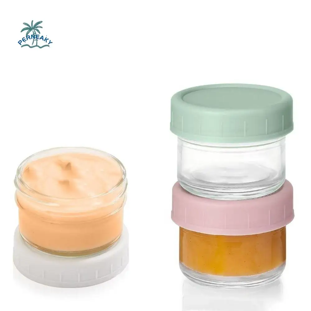 

6pcs Glass Sauce Box with Lid Sealed Salad Dressing Container Leakproof Reusable Dipping Sauce Cup Honey