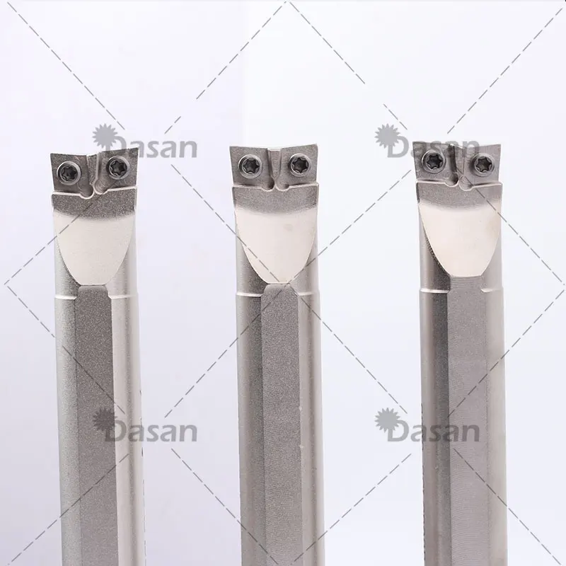 SCLCR Inner and Outer Carbide Insert Turning Tools Double Head S16Q S20R S25S CCMT CNC Machine Lathe Parts Abrasive Cutter