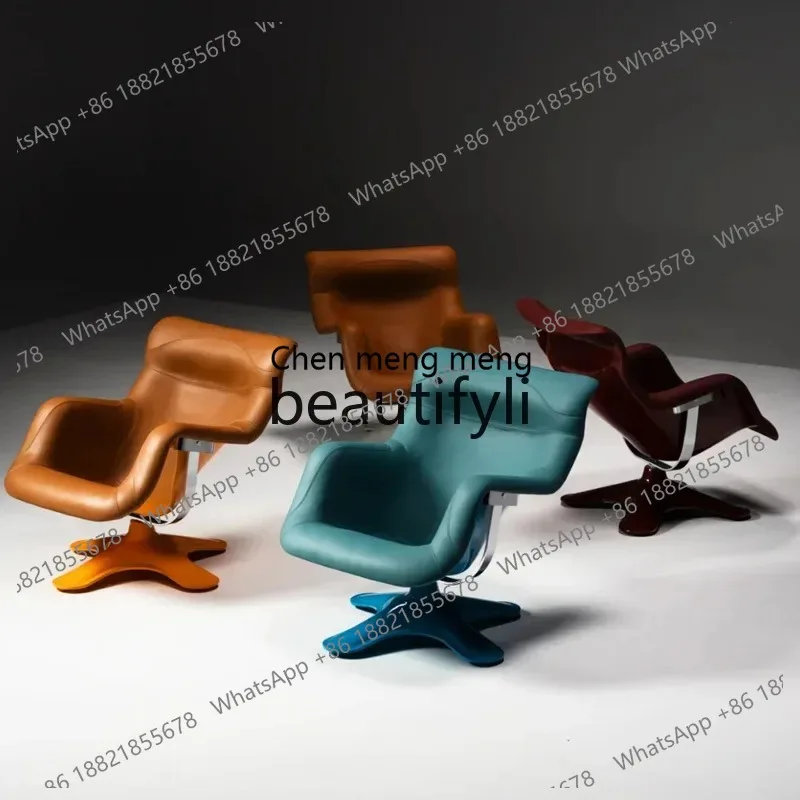 ss26 S26 Italian classic swing chair, creative leisure chair Hotel villa model room creative high back single chair