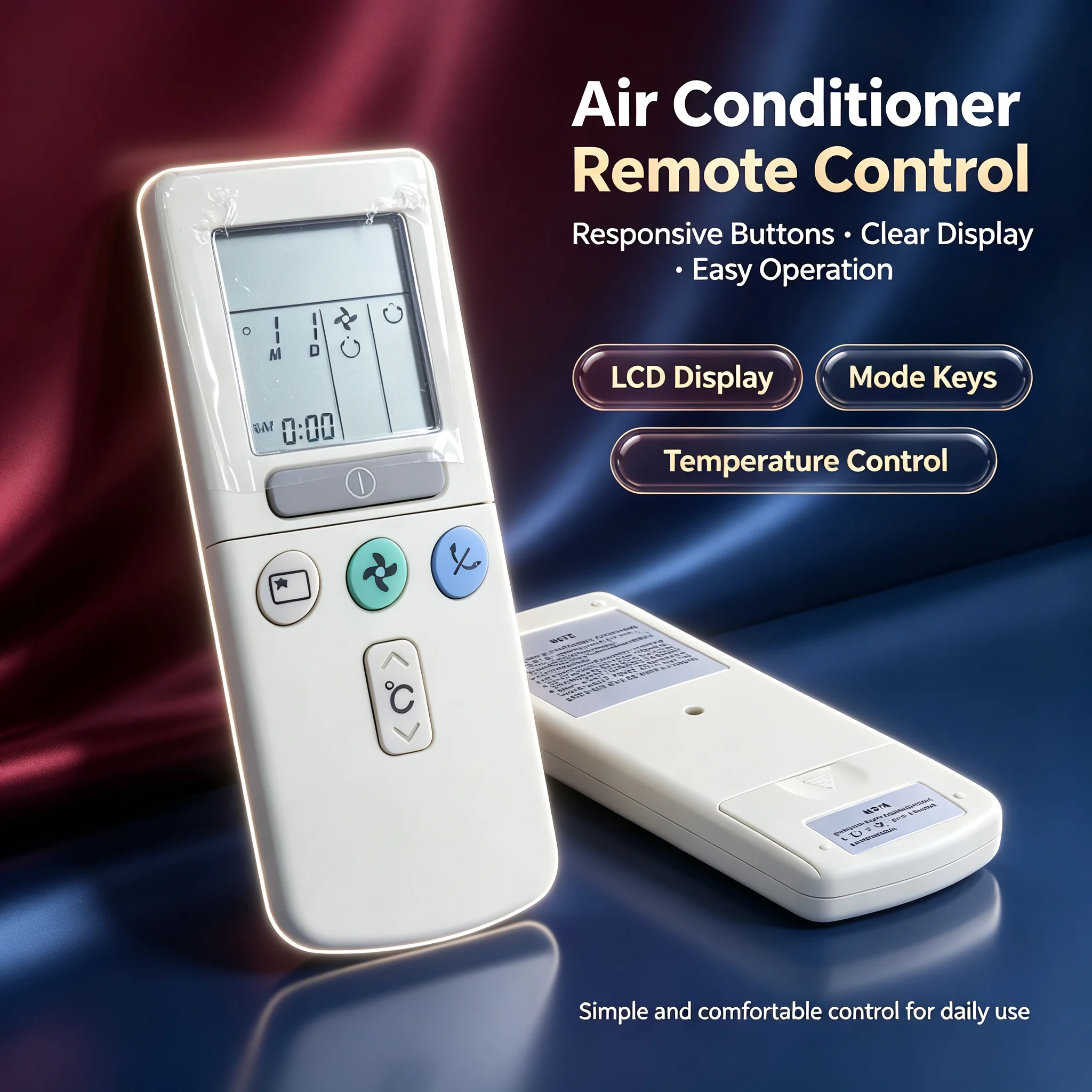 Remote Control RAR-3U4 VS0907-129B For RIELLO Hitachi RAR-2P2 RAR-3U1 RAR-3U2 RAR-3U3 Air Conditioner