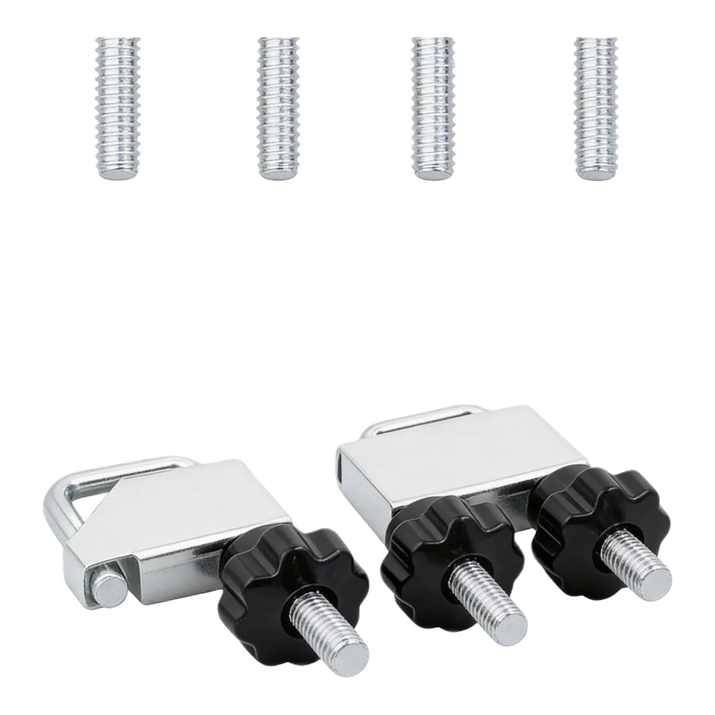 4PCS U Type Hose Clamp Set For Automotive Pipe Water Oil Tube Repair Tool Kit With Strong Grip For Car Maintenance Tasks