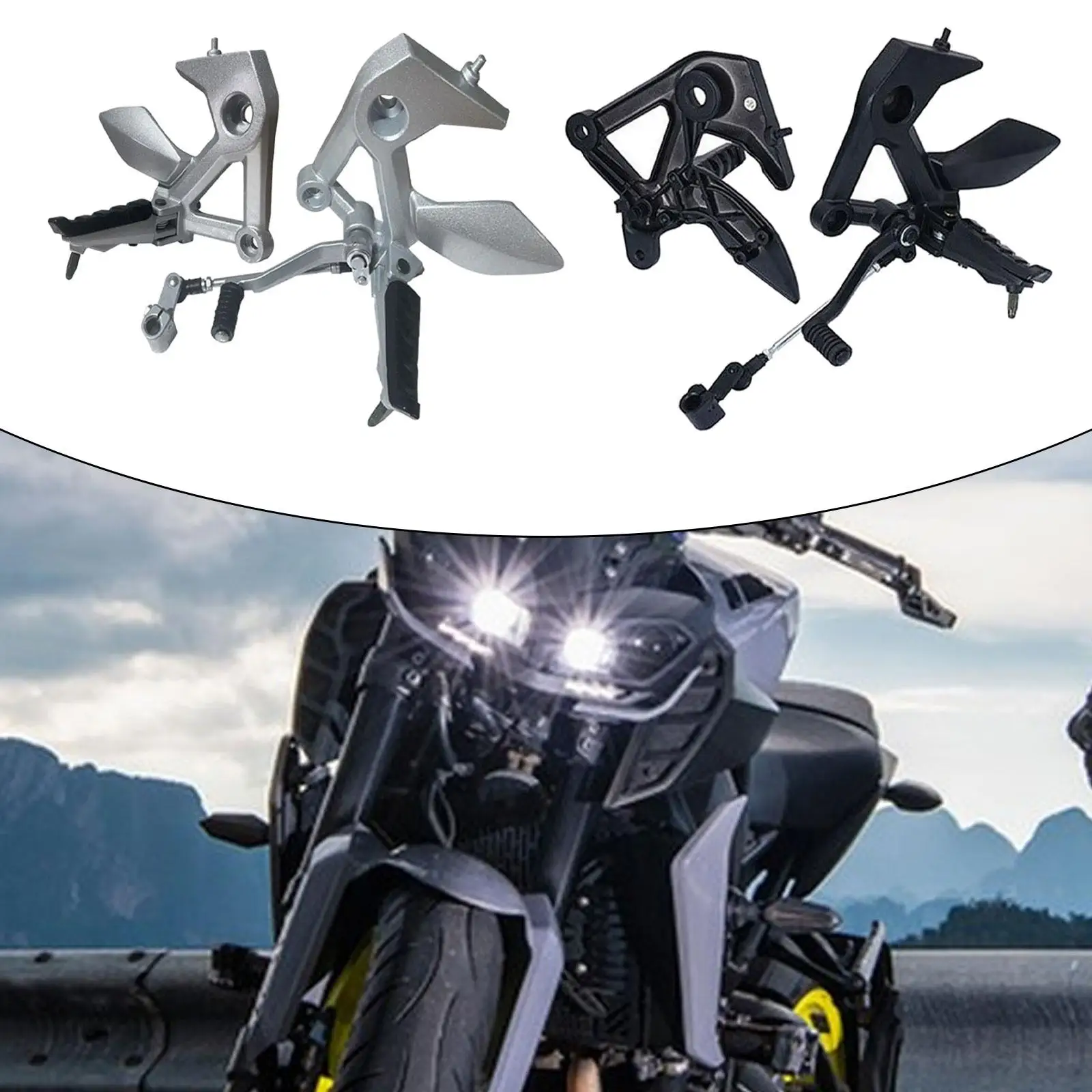 

Motorcycle Left and Right Pedals Brake Shift Pedal Lever for 250Z/250sz