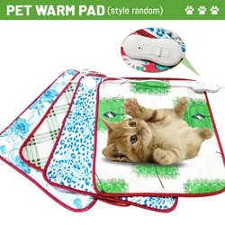 Automatic Pet Heating Pad Electric Blanket  Pet Pads Body Warmer Heated Mat Electric Heater Carpet Heating Pad Bed for Dog Cat