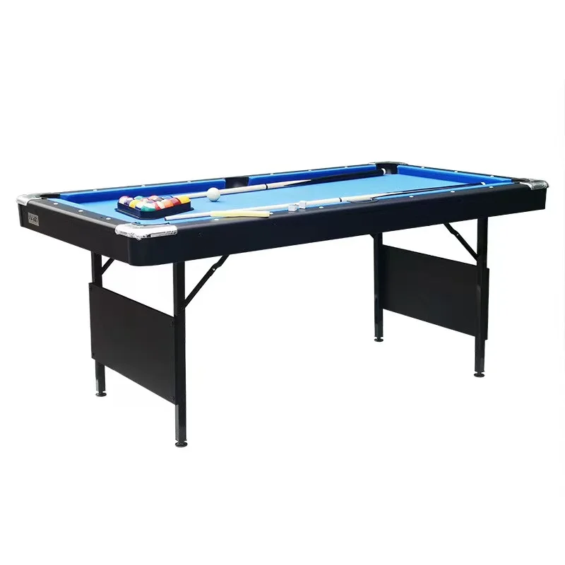 

Portable 6ft Snooker Table Foldable Leg Pool Table