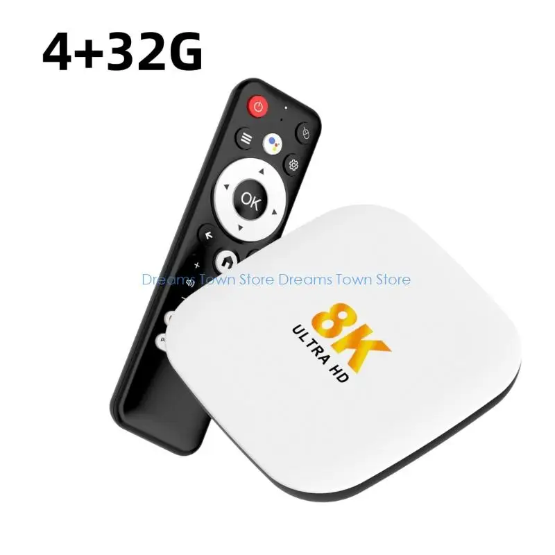 HX6A HDTV Box RK3528 2G 16G/4G 32G SOPORTE 8K Video Decoding Wifi6 Control voz 100m