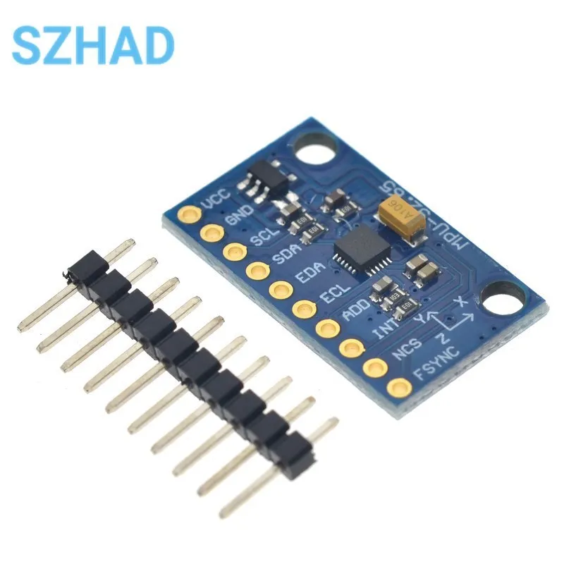 GY-6500 GY-9250 GY-9255 MPU-6500 6DOFÂ  Accelerometer 6-axis Attitude Gyro Sensor Module SPI Interface MPU6500 For Arduino