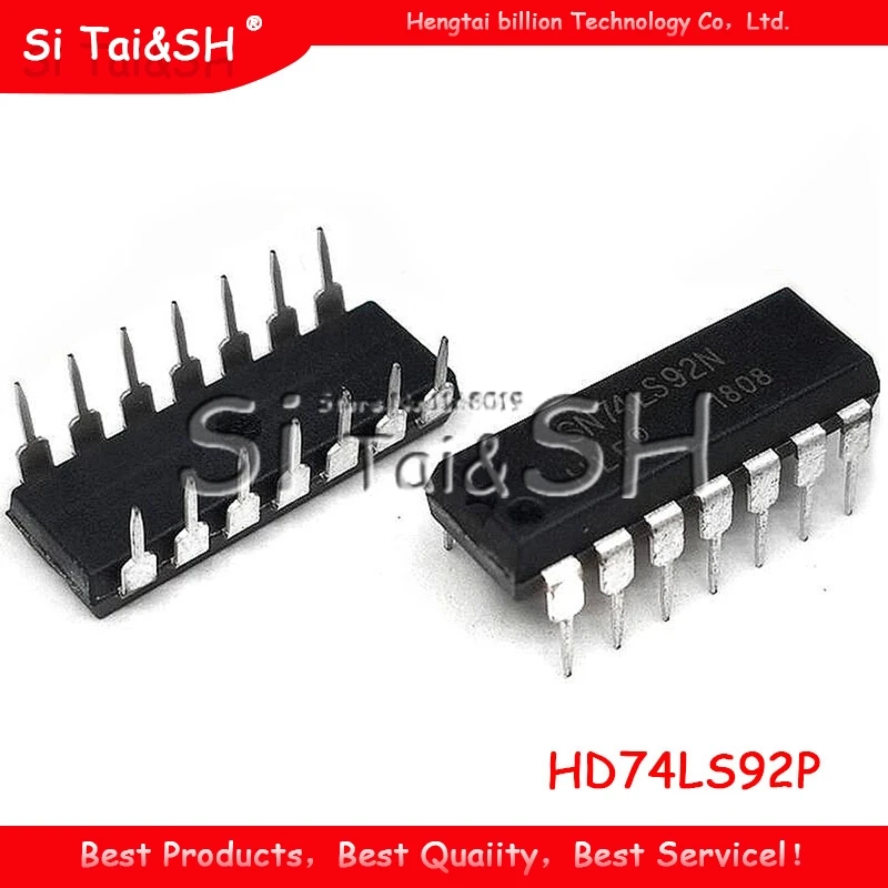 

5 шт. HD74LS92P HD74LS92 SN74LS92N 74LS92 SN74LS92 Водонепроницаемый корпус