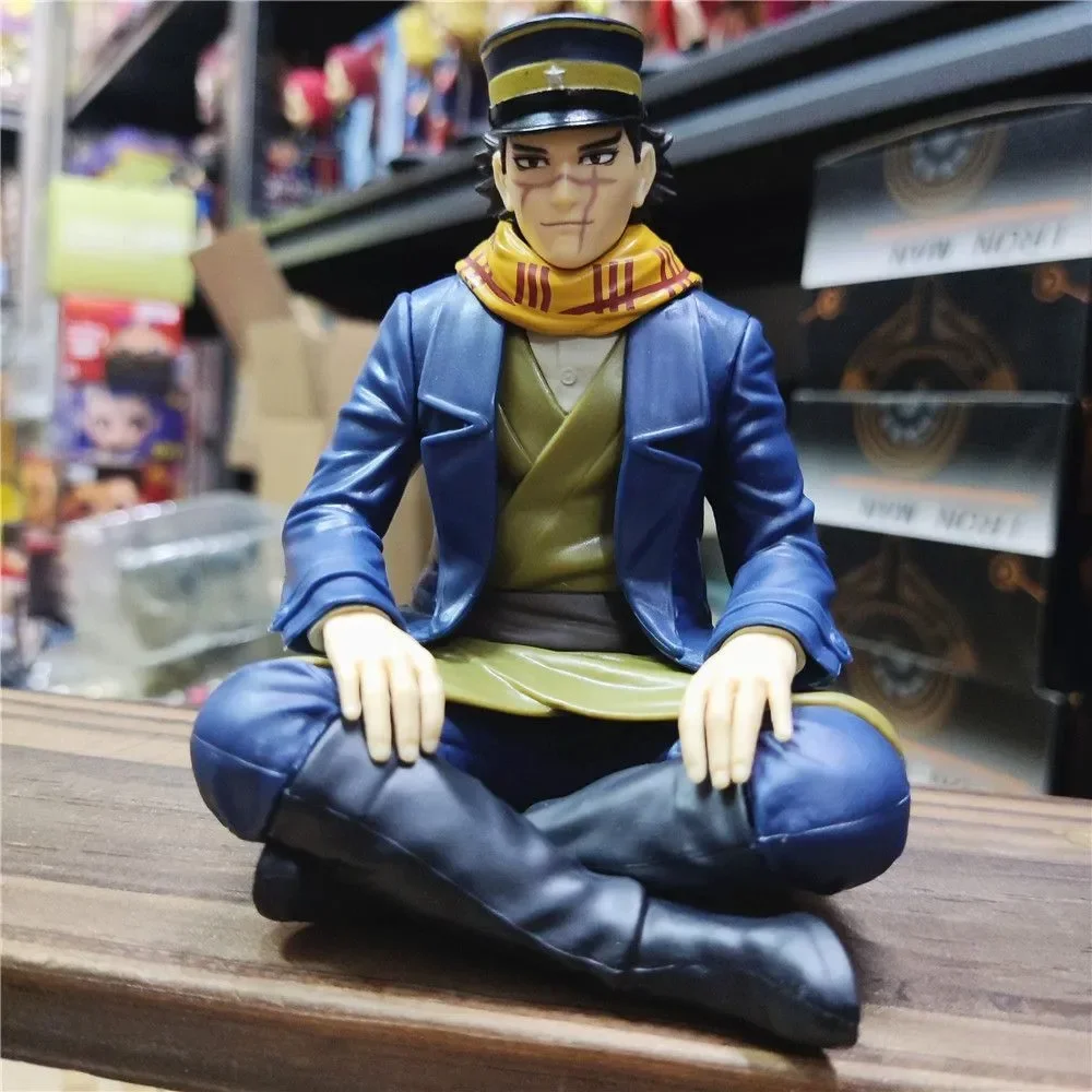 Golden Kamuy Sugimoto Saichi Action Figures Model Toy Collectible Desktop Ornaments for Kids Gifts