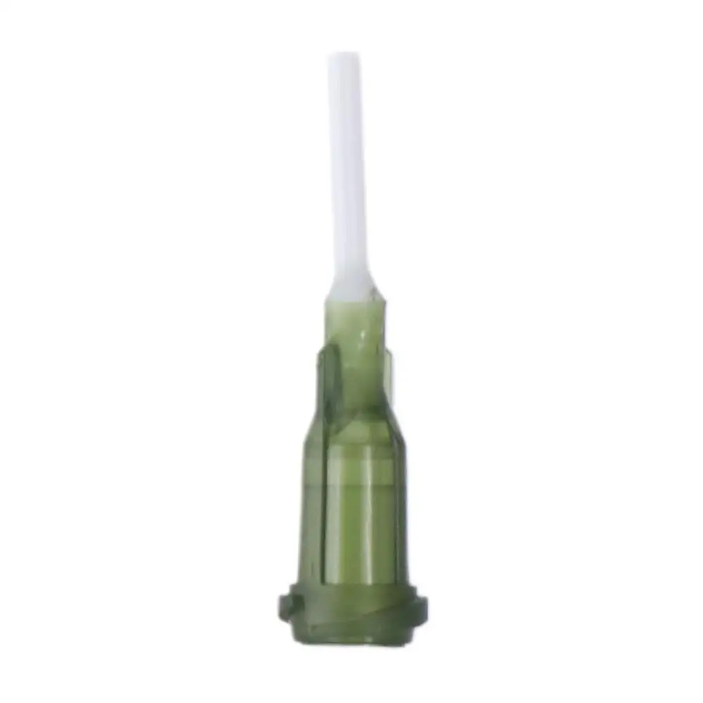Plastic Dispensing Needles,PTFE Glue Needle Tube Blunt Luer Lock Tips with PP Flexible Needle for Liquid Glue Gun