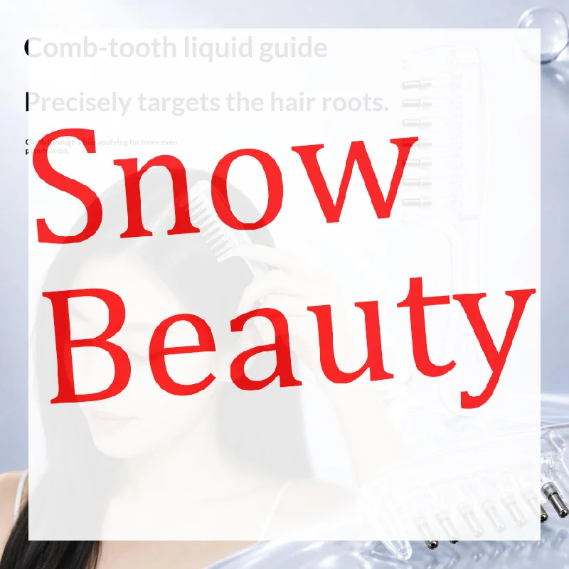 Multi-Function Mini Portable Head Applicator Comb Anti-Frizz Hair Care Hair Firming Applicator Scalp Nourish Anti-Static