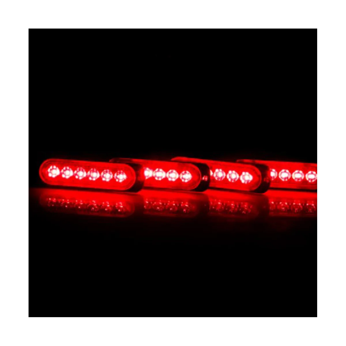 Car Wireless Remote Control 12V One Tow Four in 24LED High-Power Emergency Lights