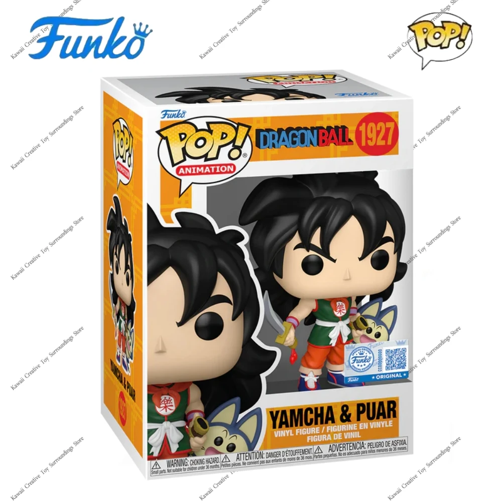 

Dragon Ball Yamcha And Puar 1927 Figures Funko Pop 4.6 inch Vinyl Figure Collectible Limited Edition Model Decoration Toy Gift