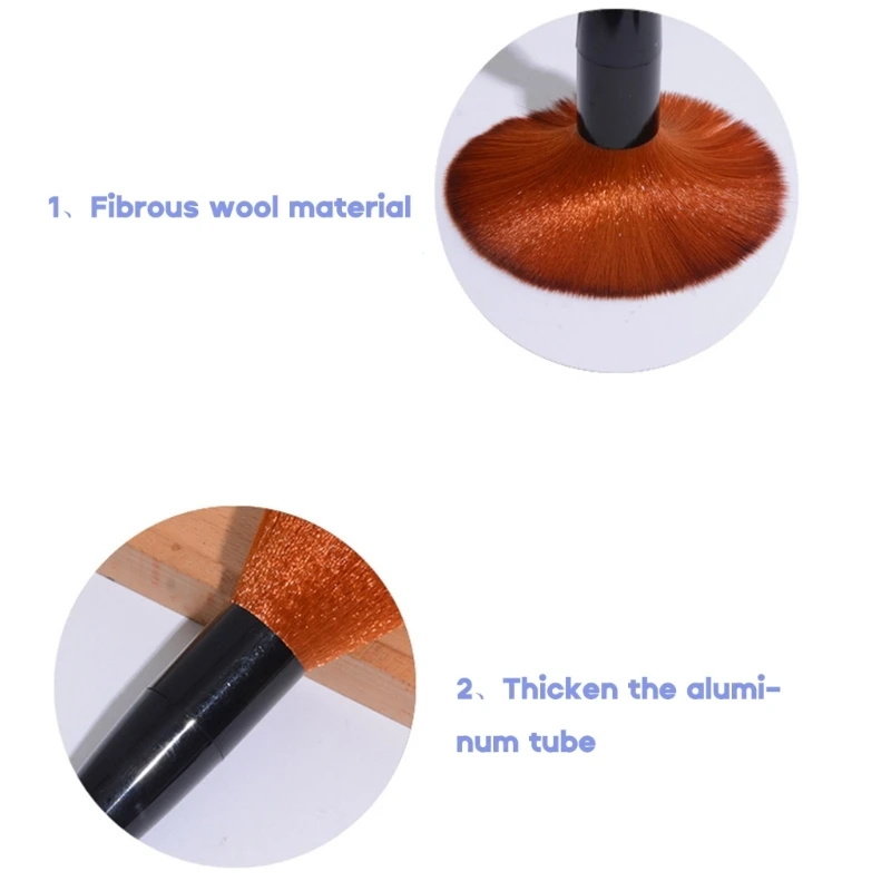 Record Cleaning Brush Cleaner Anti-Static Record Dust Remover Dust Brush