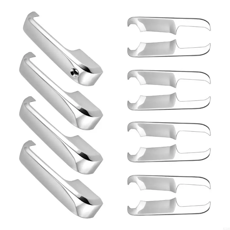 M76E 12-teiliges silberfarbenes Griffbereich-Verkleidungsset für F150 2015–2020 LKW – Detail 10