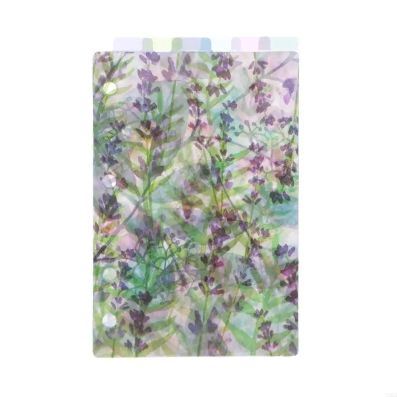 62KA Catuon Clear Divider Idex Pages Classified сортировщика для переплетения с 6 холмами