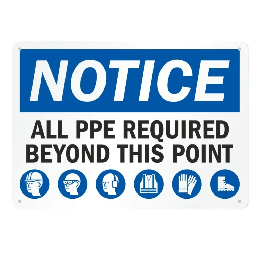 1pcs/2pcs Metal Sign