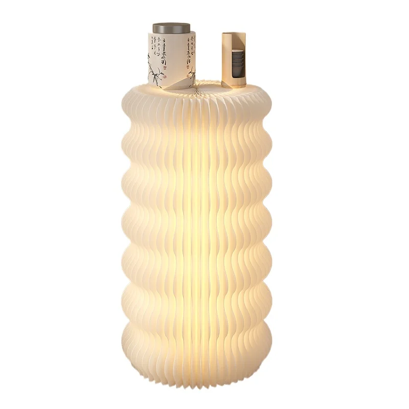 

Luminous cylinder, exhibition stand, display stand, Nakajima dessert stand, storage, wedding movable table display column