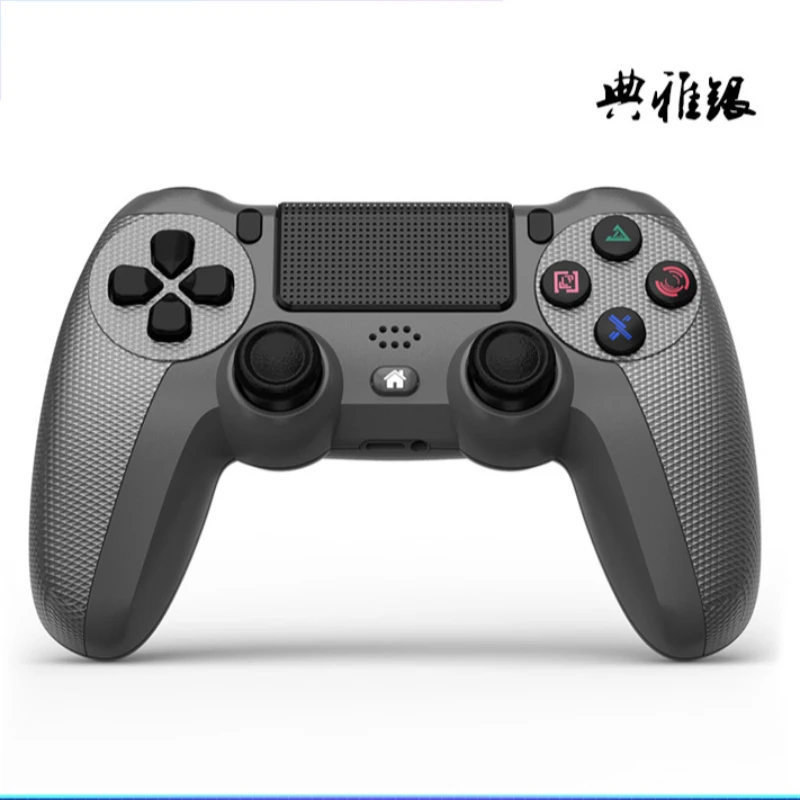 P4 Six-axis Gyroscope with Light Bar Dual Vibration Bluetooth Game Controller P4 Pro Wireless Game Controller Control Ps4