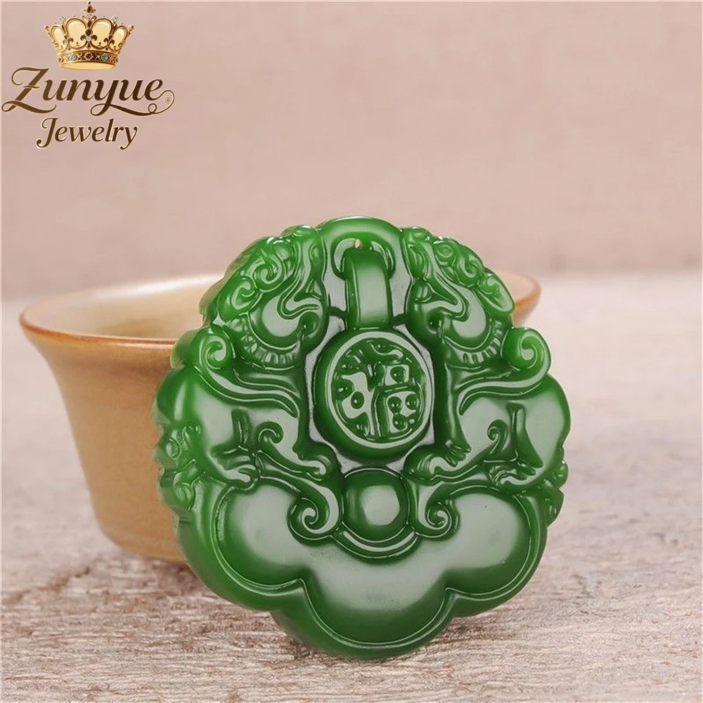 

Natural Jade Ingot Pi Xiu Jade Pendant Luxury Quality Jewelry Best Selling Fashion Jewelry Exquisite Charms Popular Elegant