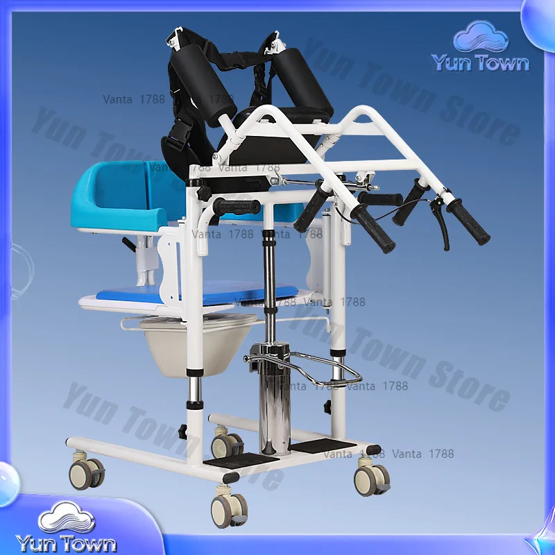 Hydraulic Lifting and Shifting Machine for Bedridden Elderly Toilet for Assisting Paralyzed Patients