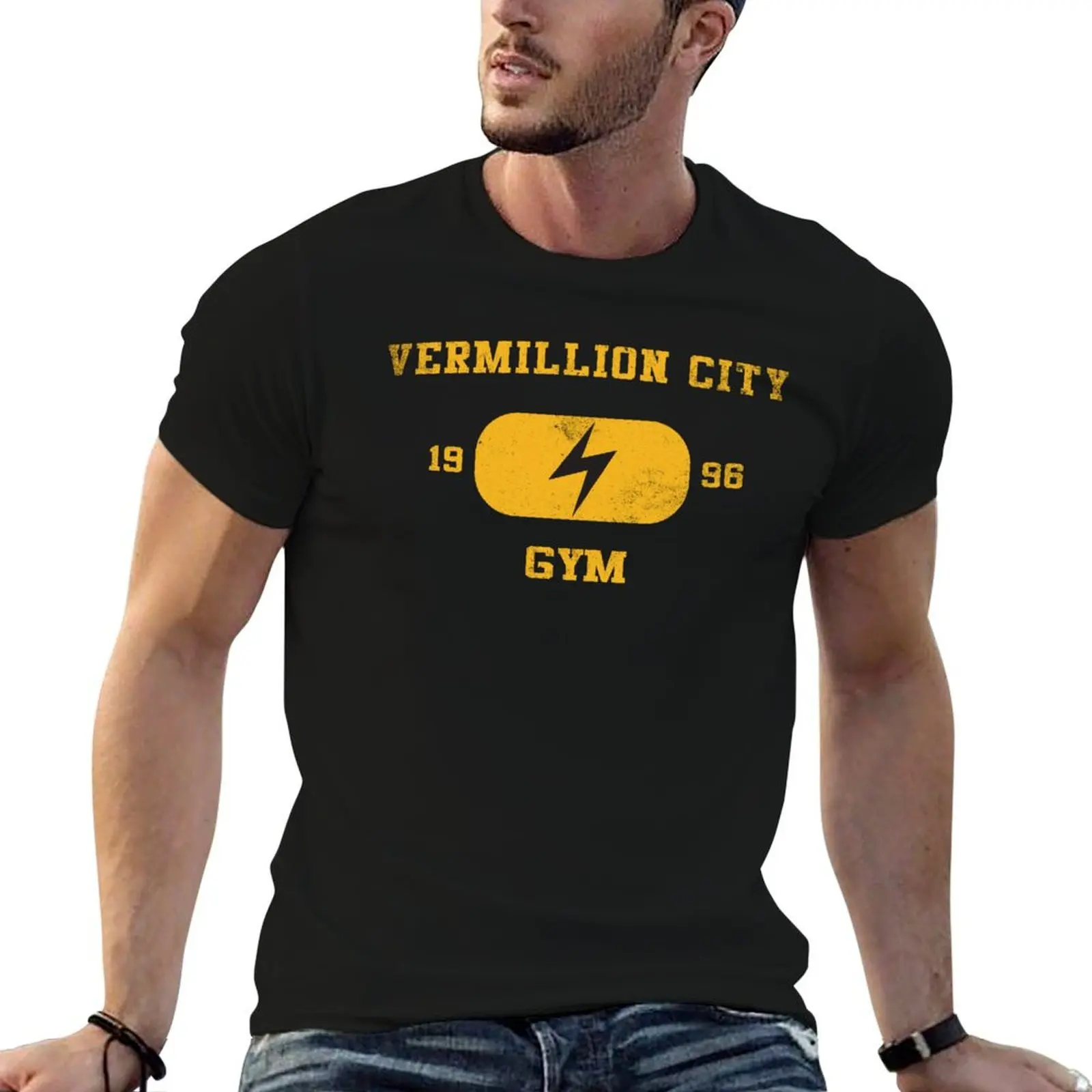 

shirt man Gym City cotton Vermillion t designer T-Shirt shirts t