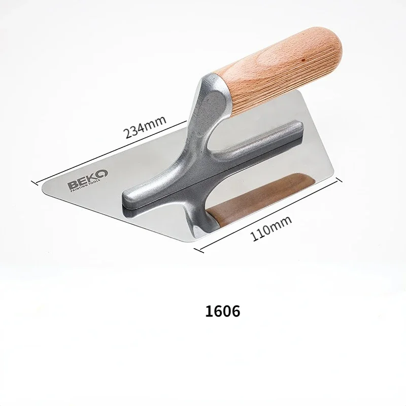 Imagem -05 - Concreto Trowel Tool Grupo Parede de Reboco Trowel para Parede Tinta de Gesso Construção Drywall Ferramenta de Cimento Pcs por Conjunto Aço Inoxidável