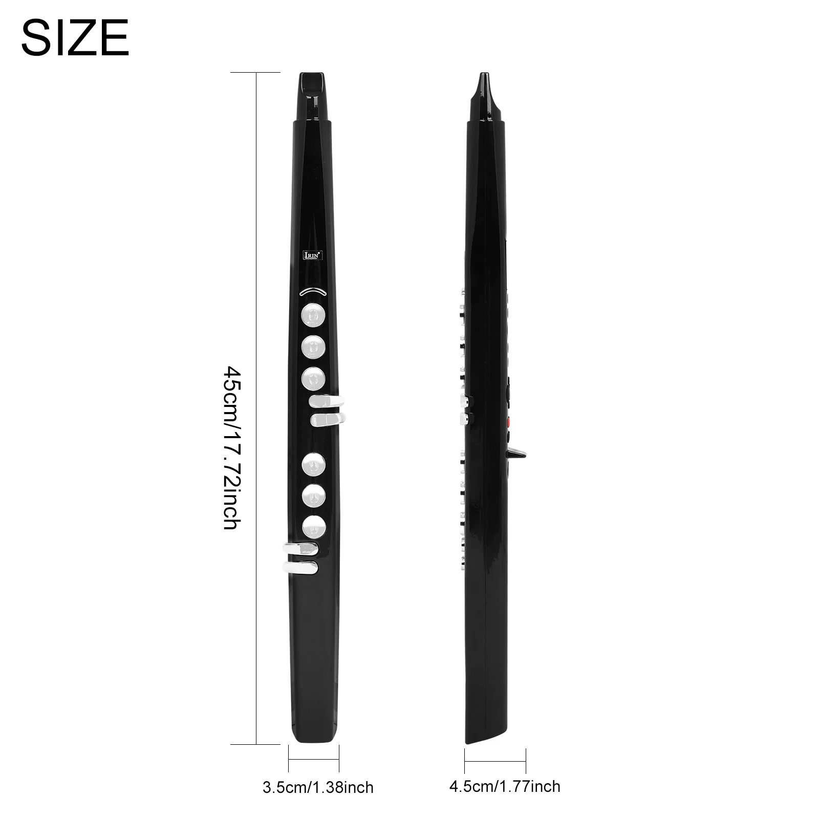 S57 Electronic Sax 13 Kinds of Timbre Digital Wind Instrument Ergonomic Button with Charging Adapter Data Cable for Performance